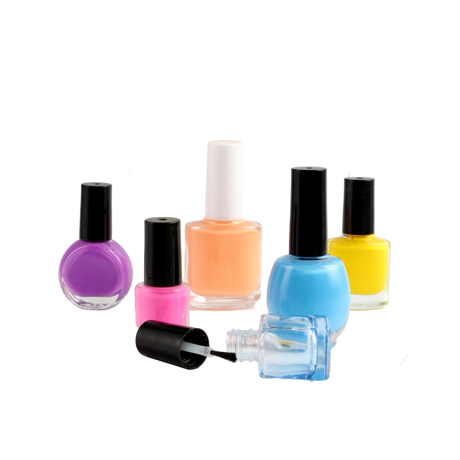 15ml-18ml glass perfume bottle glass jar glass nail polish bottle