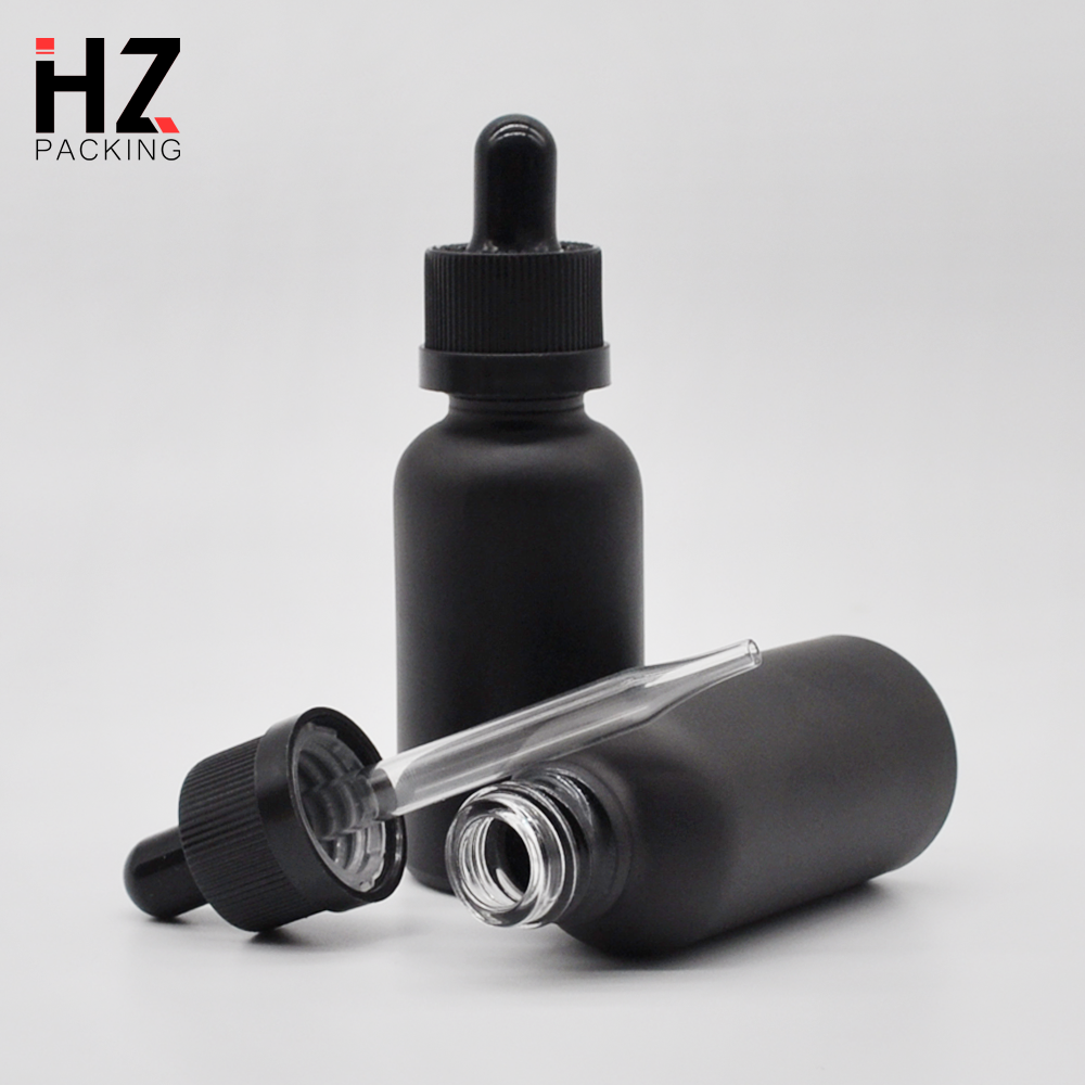 15ml 20ml 30 ml 50 ml 100 ml frosted essential oil dropper glass bottles