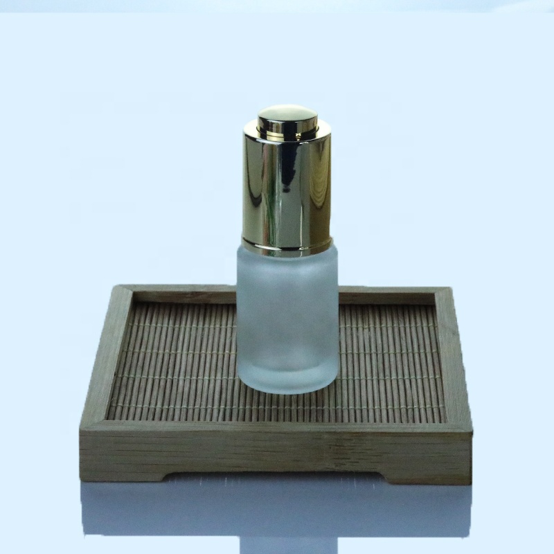 15ml 20ml 30 ml 50ml 60ml 100ml Cylindrical Flat Serum Pipette Glass Dropper Bottle for Cosmetic Oil (EPG03)