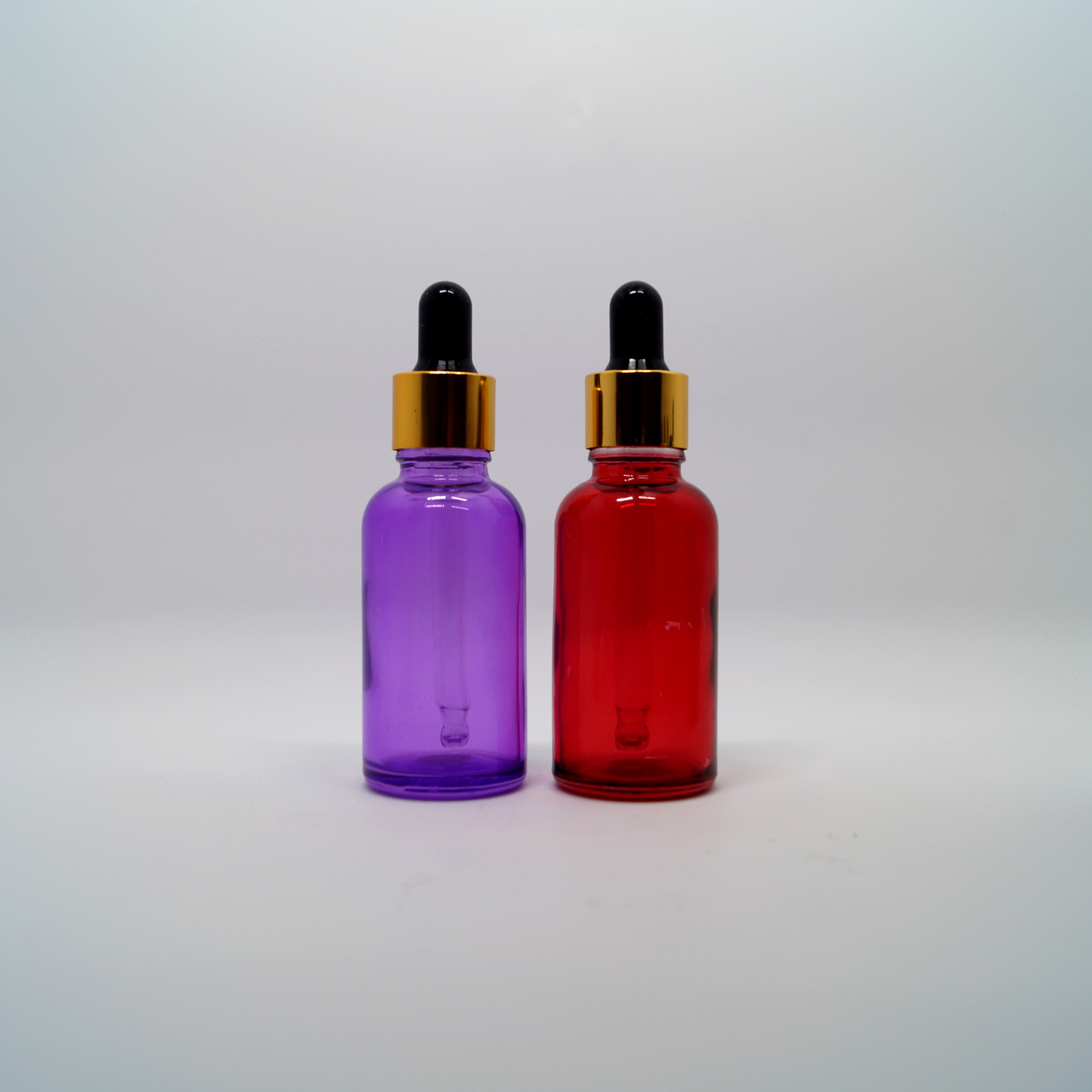 15ml 20ml 30ml 50ml 100ml matte frosted white glass dropper bottle gold dripper top Essential oil packaging with childproof cap
