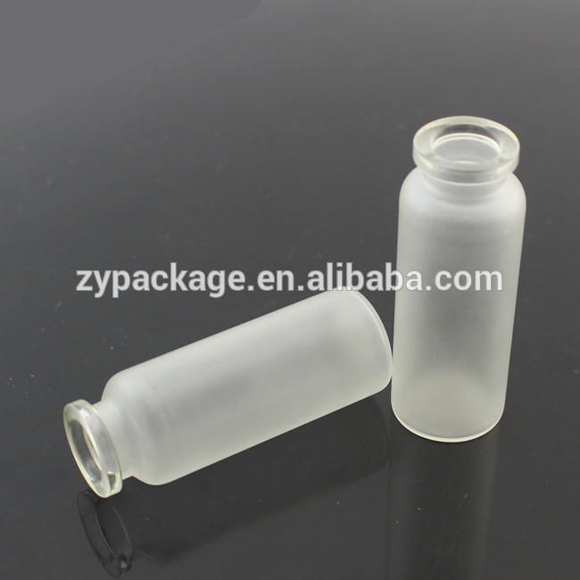 15ml, 20ml, 30ml cylinder frosted glass perfume bottle with aluminium crimp pump spray