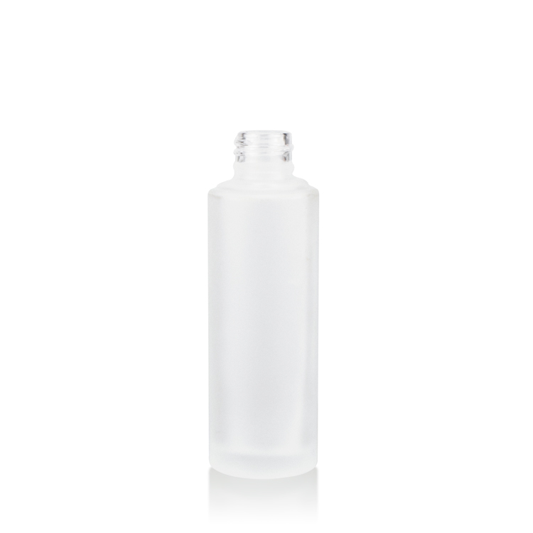 15ml 20ml 30ml gold silver color glass cosmetic serum push button dropper bottle with glass dropper
