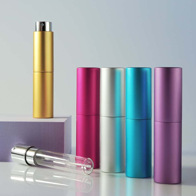 15ml 20ml Empty Travel Mini Refill Aluminum Twist Up Atomizer Spray Perfume Bottle 5ml 10 ml