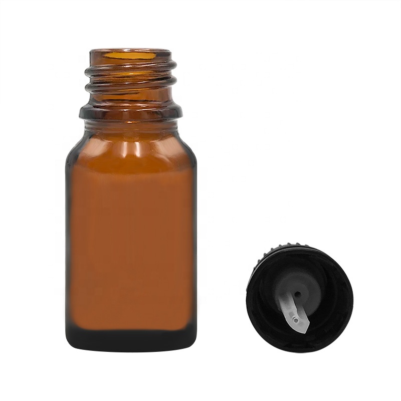 15ml 20ml Frosted Clear Glass Dropper Bottle For Essential Oil Cosmetic Mini Frosted Clear Serum Glass Bottle