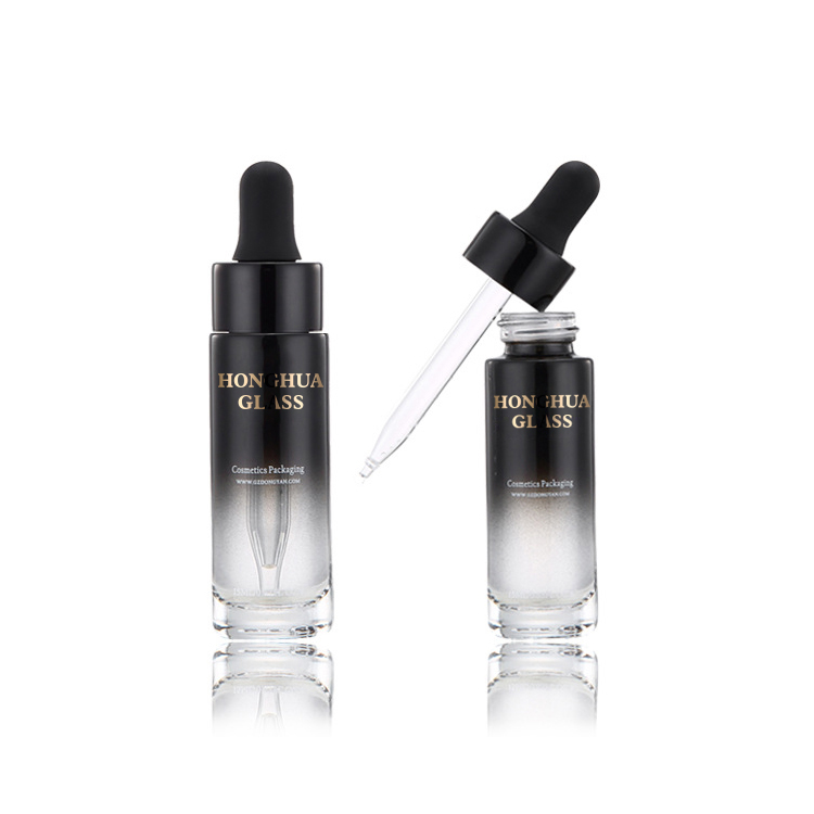 15ml 20ml clear serum glass bottle luxury cosmetic packaging for essential oil bottle
