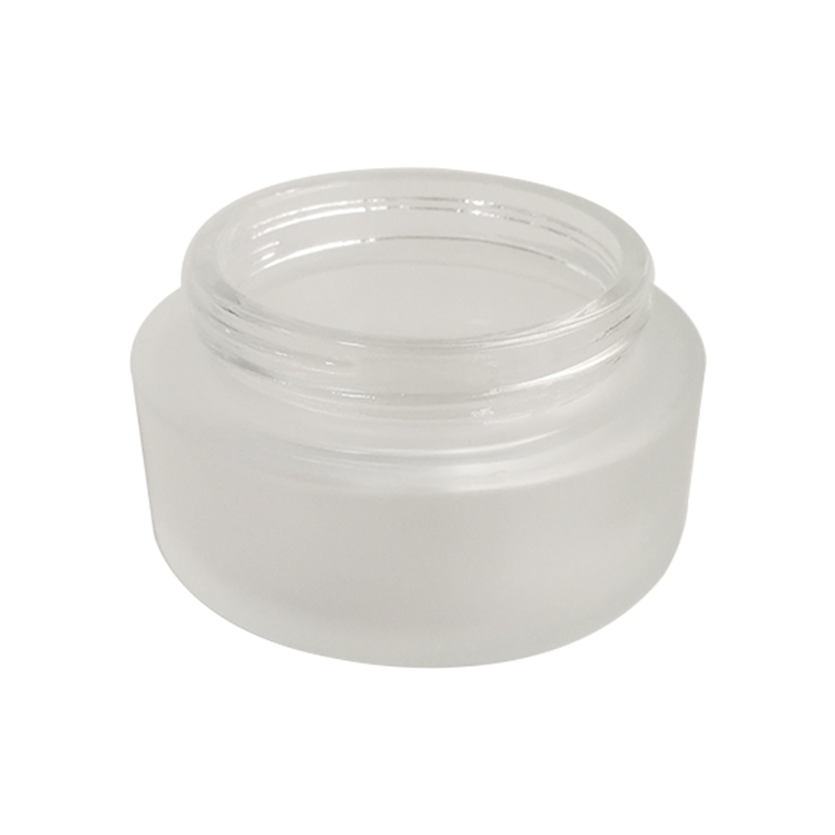 15ml 30ml 50ml 100ml Cosmetic Containers Bamboo Lid Empty Face Cream Glass Cosmetic Jars