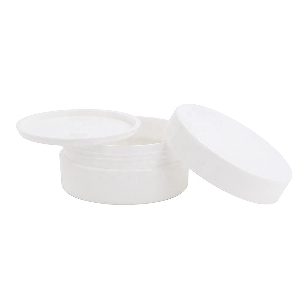 15ml 30ml 50ml 100ml Round Plastic PP Cosmetic Cream Jar Empty Plastic Jar for Skincare Products