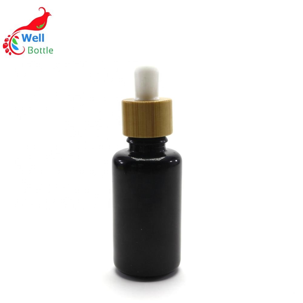 15ml 30ml 50ml 100ml UV violet black glass bottle essential oil bottle VJ-0144RL