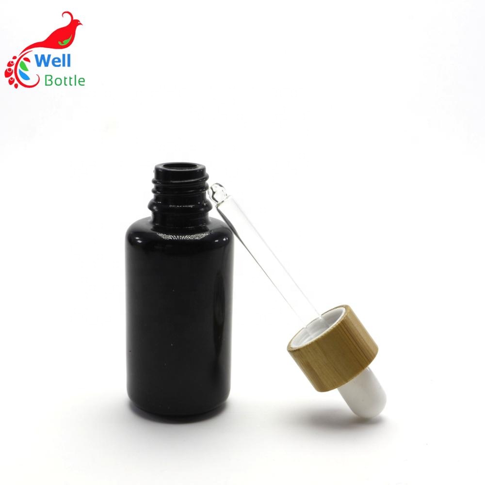 15ml 30ml 50ml 100ml UV violet black glass bottle essential oil bottle VJ-0144RL