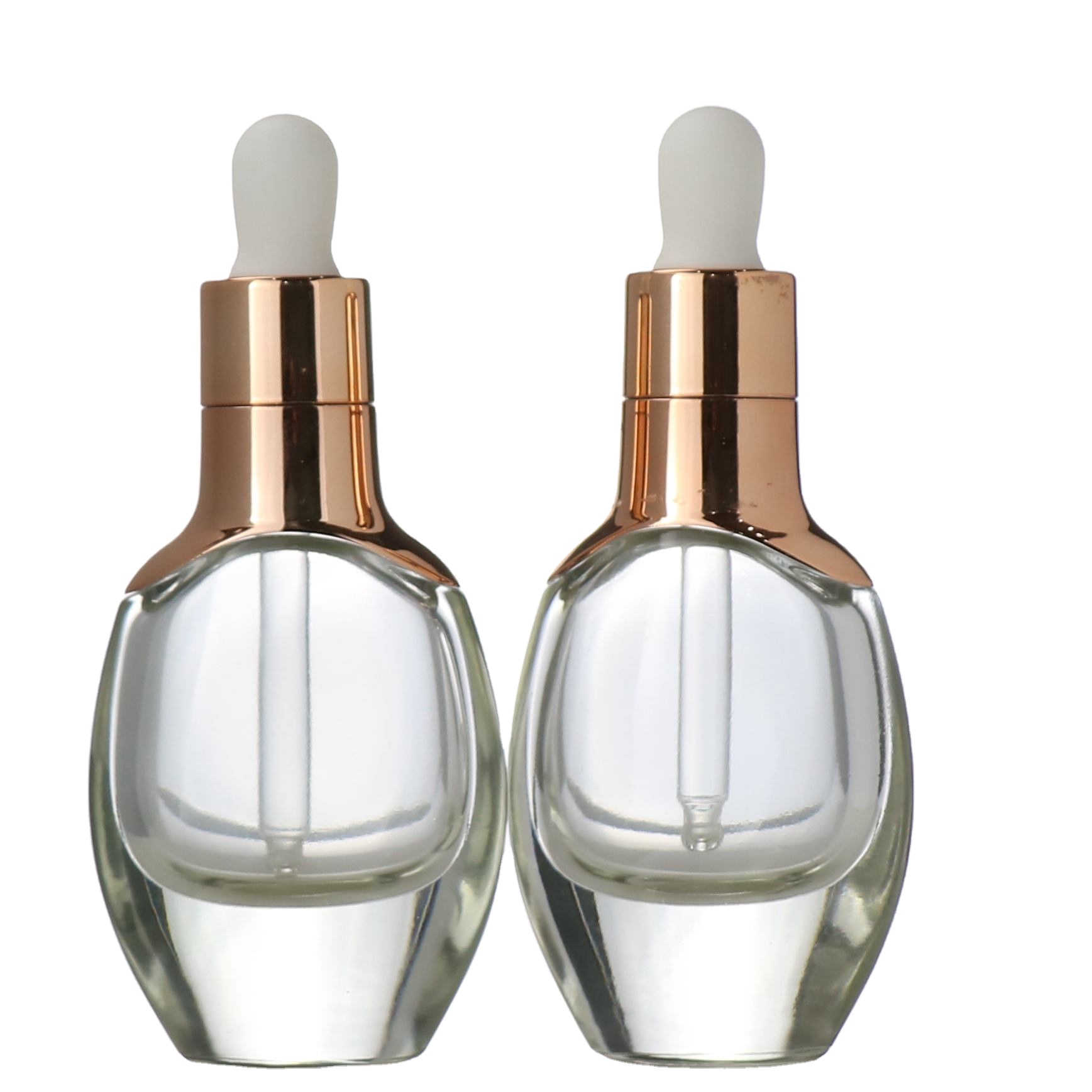 15ml 30ml 50ml 100ml clear blue red black rectangular glass dropper bottle for cosmetic serum bear oil