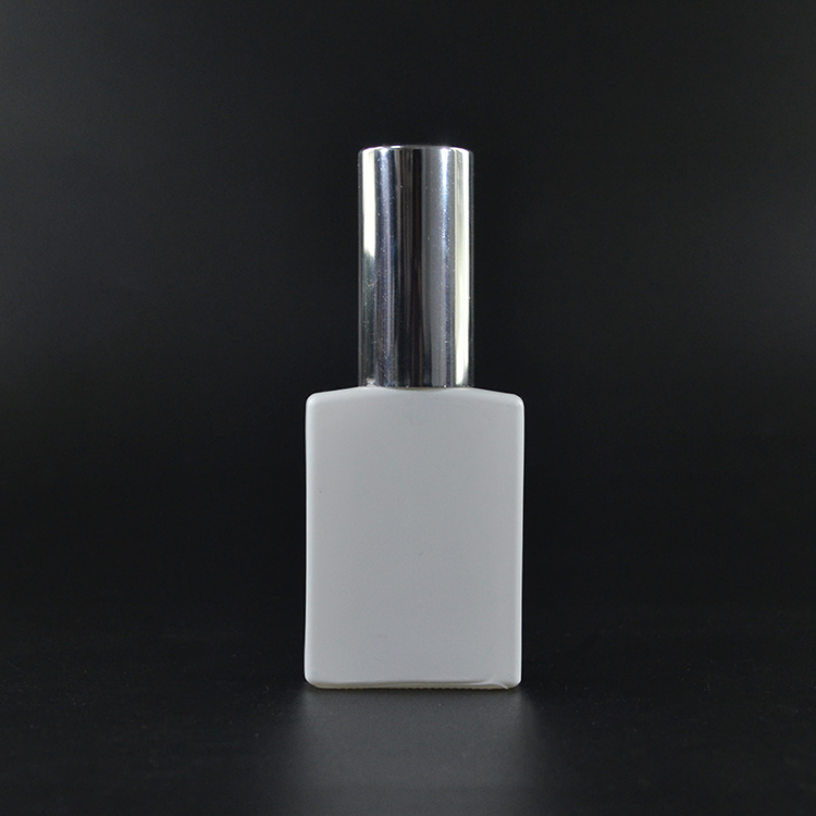 15ml 30ml 50ml 100ml clear rectangle square glass perfume bottle with pump sprayer