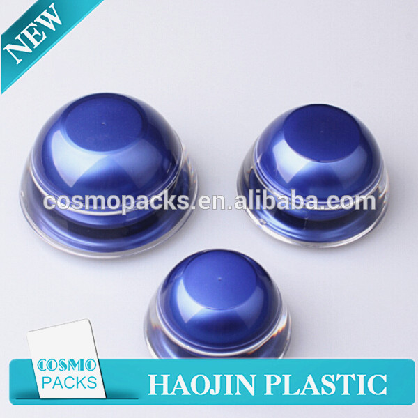 15ml 30ml 50ml 75ml cone acrylic container for cosmetics for gel
