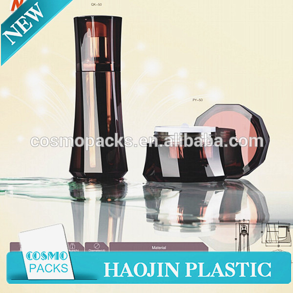 15ml 30ml 50ml 75ml cone acrylic container for cosmetics for gel