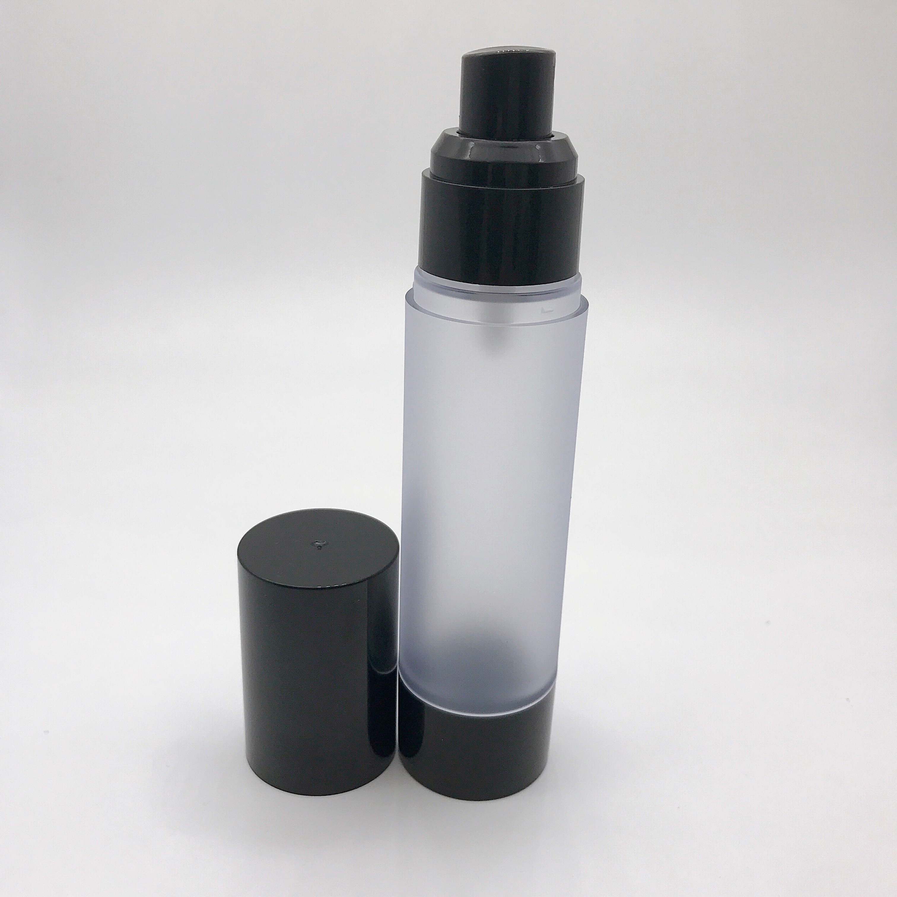 15ml 30ml 50ml AS Frosted Vacuum Bottle Emulsion Spray Bottle Top Grade Bottle