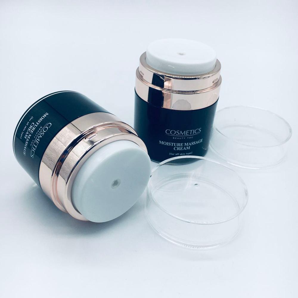 15ml 30ml 50ml Luxury cosmetic skin care cream acrylic airless jar personal care industrial use airless cosmetic jars