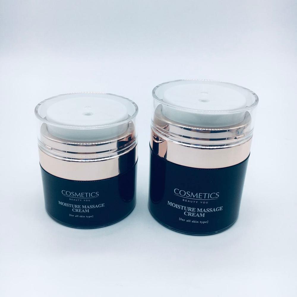 15ml 30ml 50ml Luxury cosmetic skin care cream acrylic airless jar personal care industrial use airless cosmetic jars