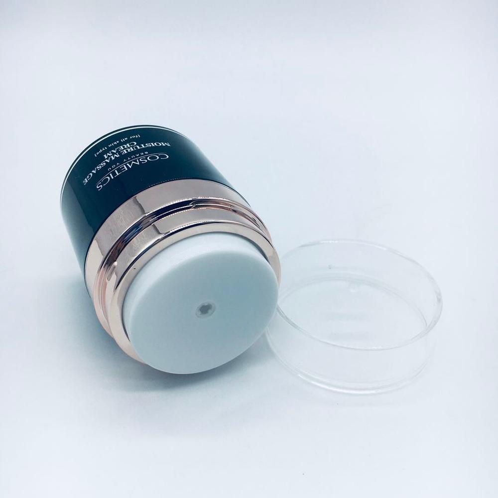 15ml 30ml 50ml Luxury cosmetic skin care cream acrylic airless jar personal care industrial use airless cosmetic jars