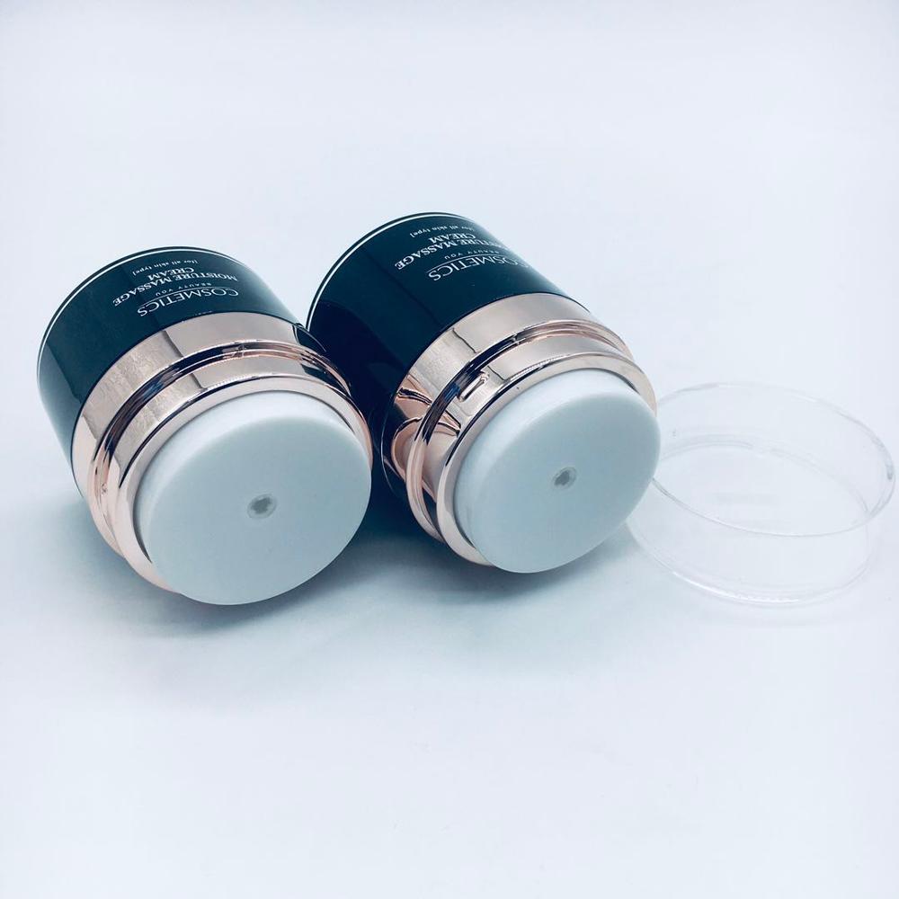 15ml 30ml 50ml Luxury cosmetic skin care cream acrylic airless jar personal care industrial use airless cosmetic jars