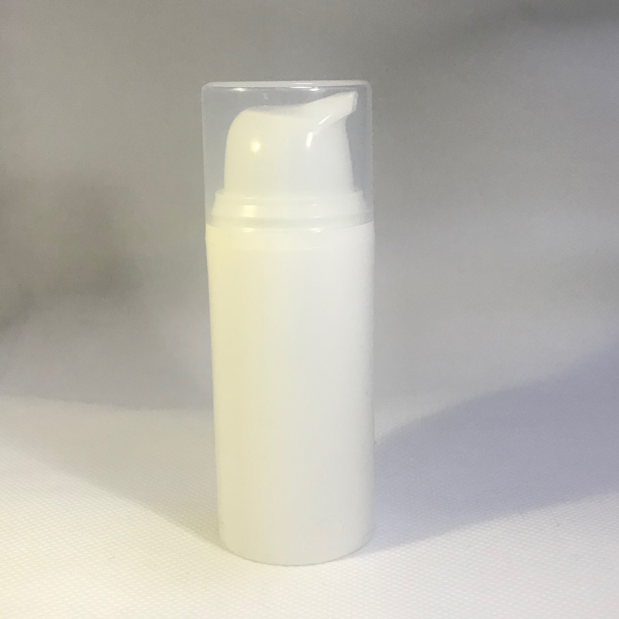 15ml 30ml 50ml PP pharmacy cosmetic airless pump bottle for cream