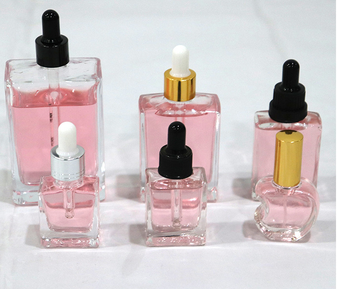 15ml 30ml 50ml Parfum Bottle High end wholesale clear empty refill glass perfume spray bottle for perfume