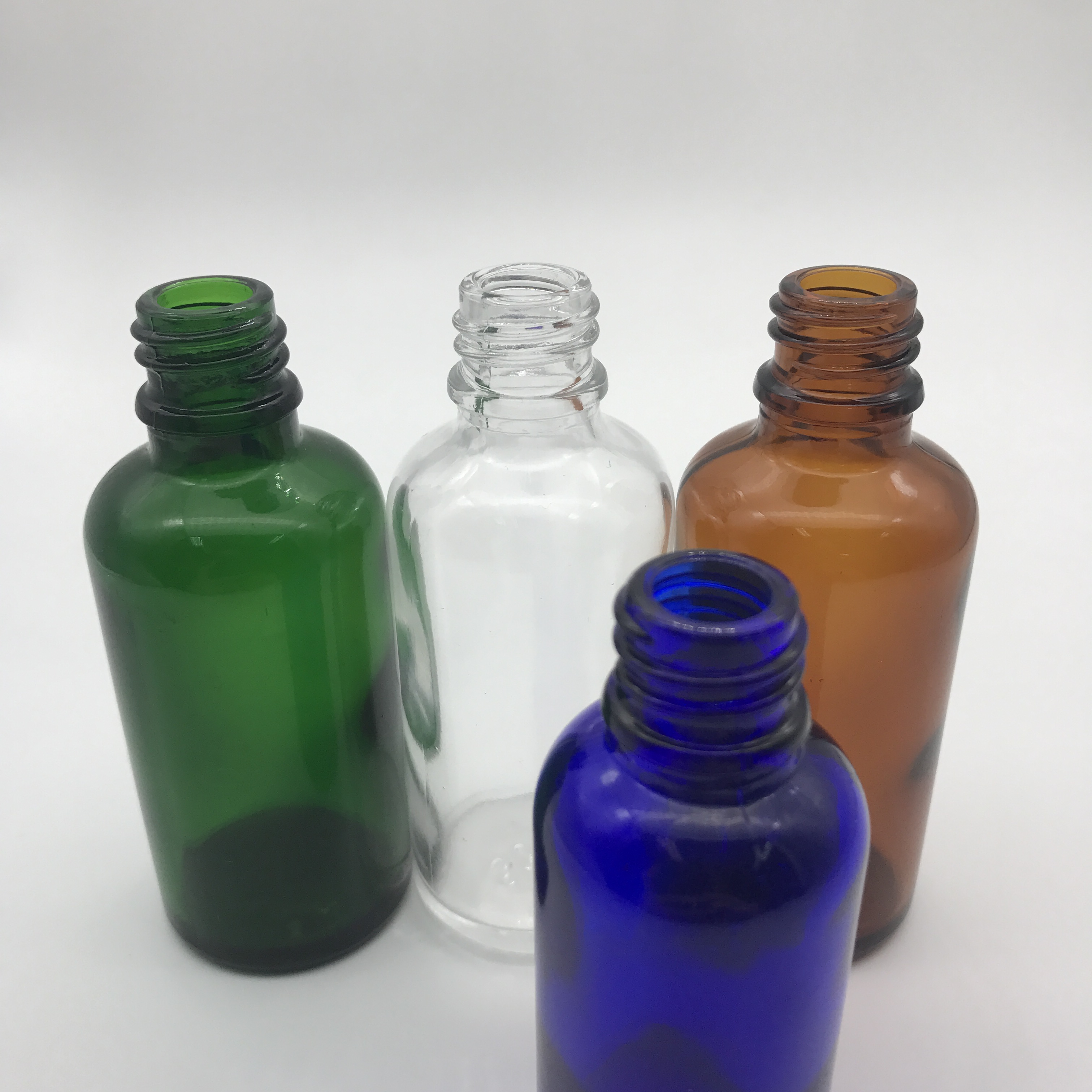 15ml 30ml 50ml Transparent Glass Essential Oil Empty Bottle Separate Bottle Rubber Head Dropper Bottle