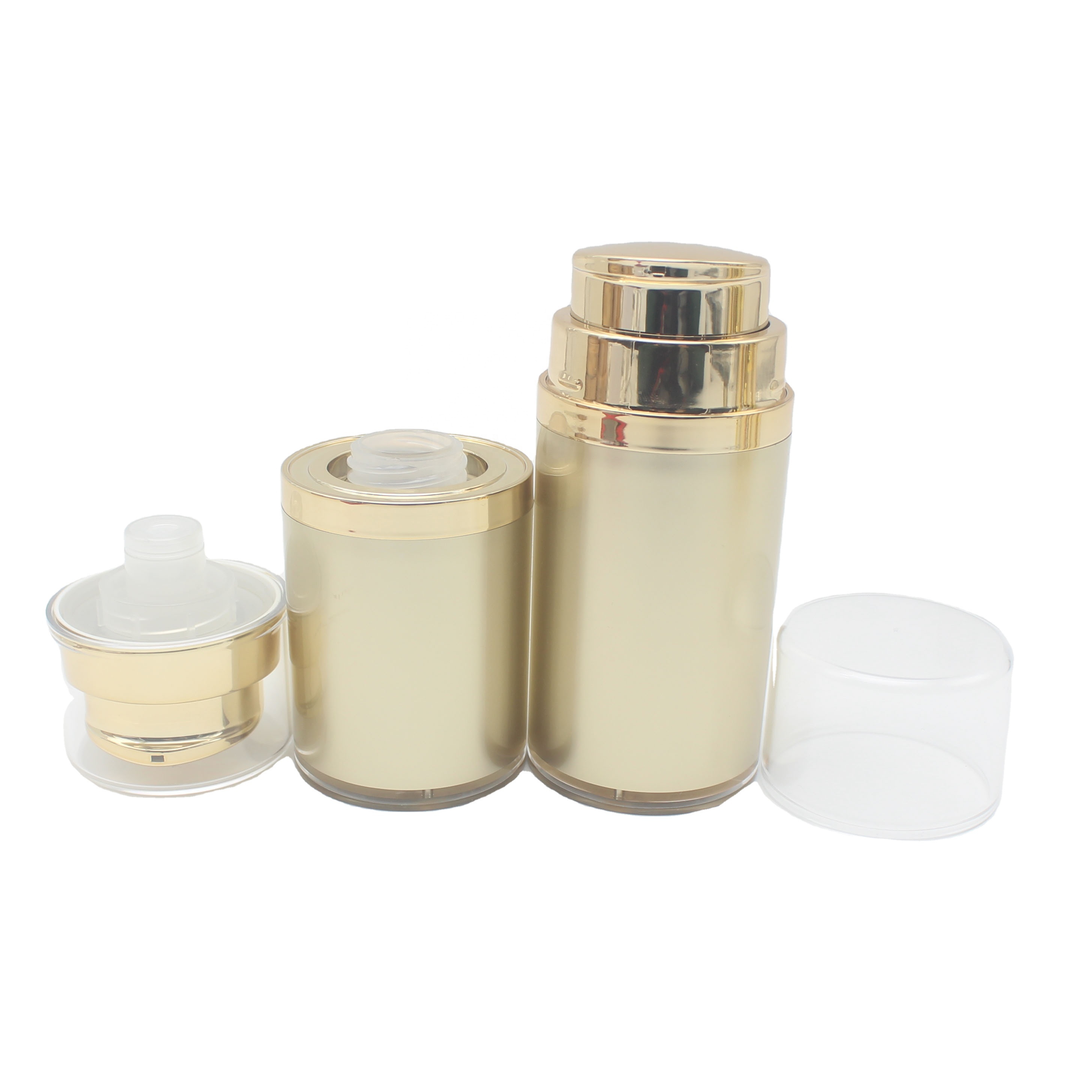 15ml 30ml 50ml airless lotion bottle acrylic vacuum spray pump bottle for toner lotion APB-013