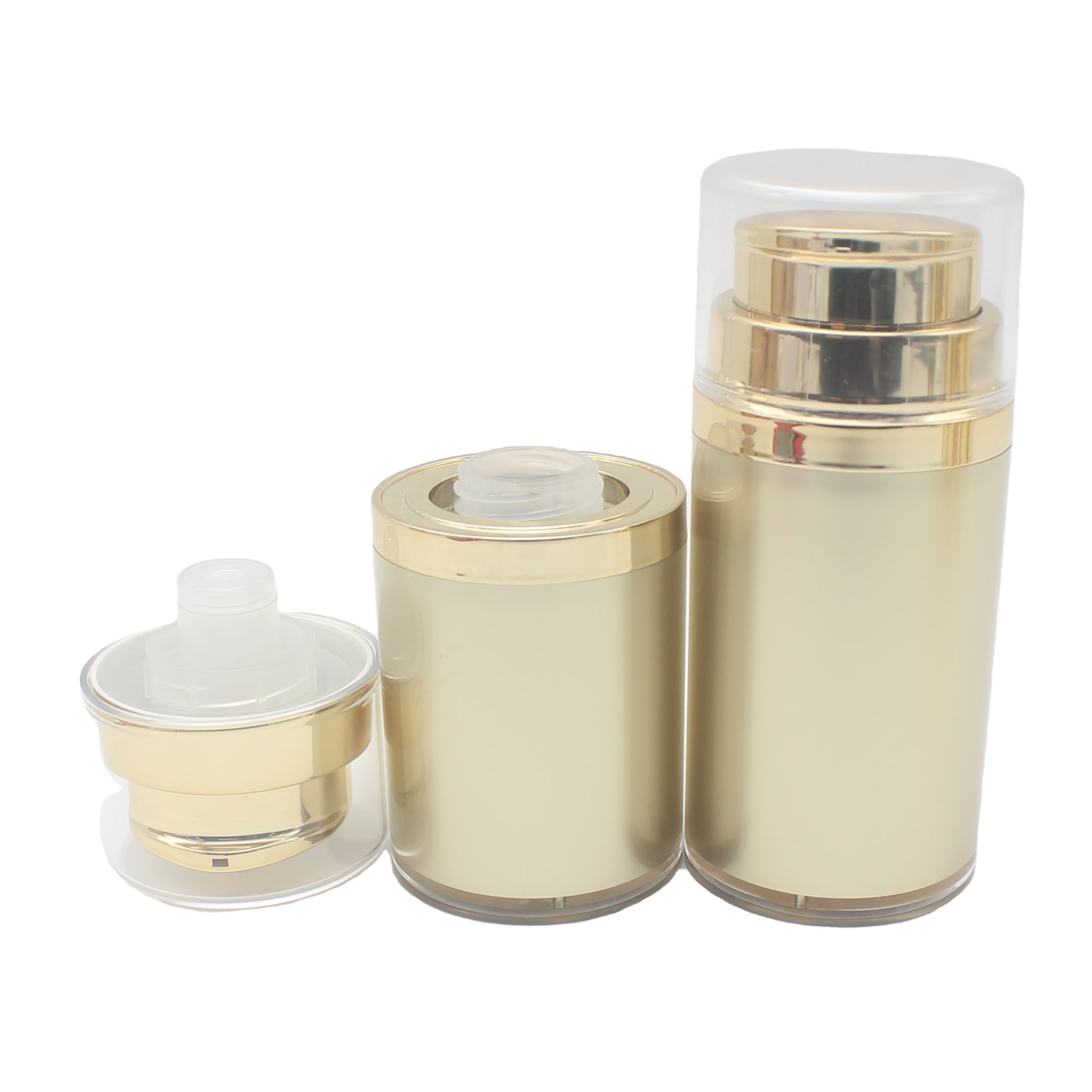 15ml 30ml 50ml airless lotion bottle acrylic vacuum spray pump bottle for toner lotion APB-013