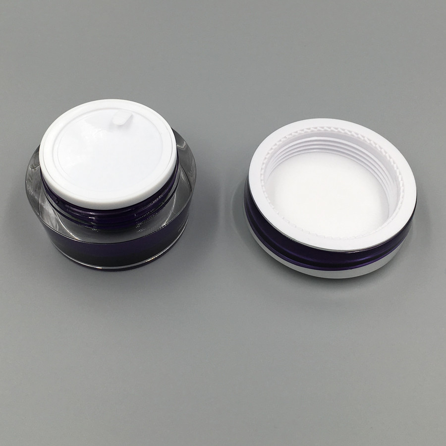 15ml 30ml 50ml anti aging cream container whitening cream packaging new cone shape eye cream jar luxury jar premium acrylic jar