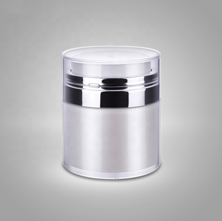 15ml 30ml 50ml empty Acrylic airless pump cream jar