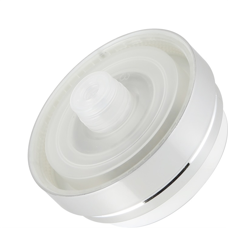 15ml 30ml 50ml pearl white acrylic cosmetic airless jar with pump