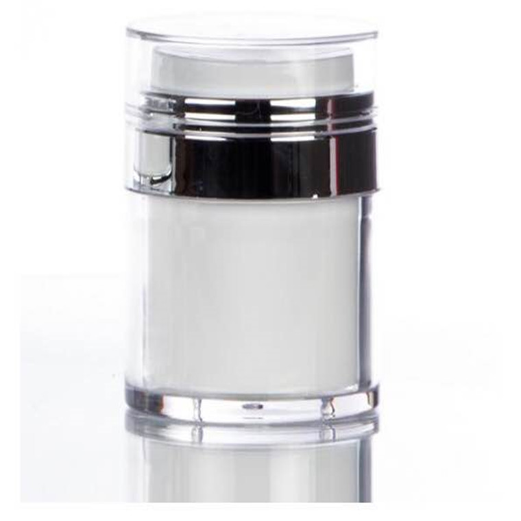 15ml 30ml 50ml press pump airless luxury cream face cream jars plastic cream container