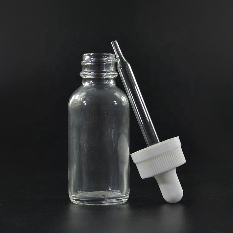 15ml 30ml 60ml 120 ml 2 oz clear matt amber blue green boston round glass bottle 30 ml