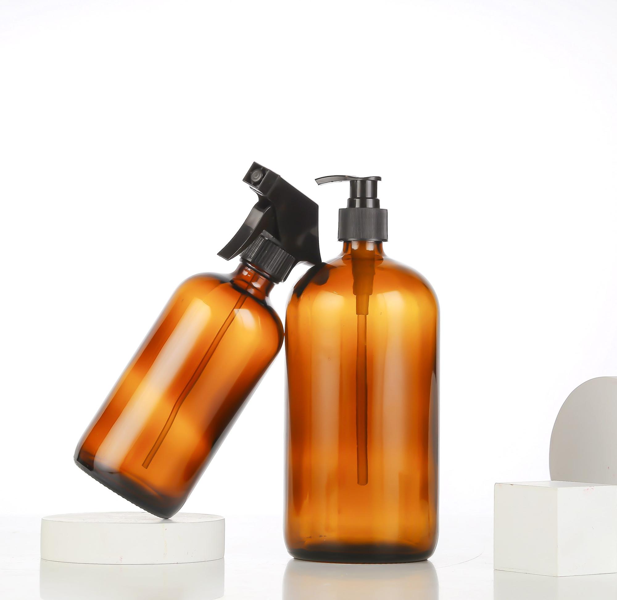 15ml 30ml 60ml 120ml 240ml 500ml 1l factory price amber empty Boston bottles