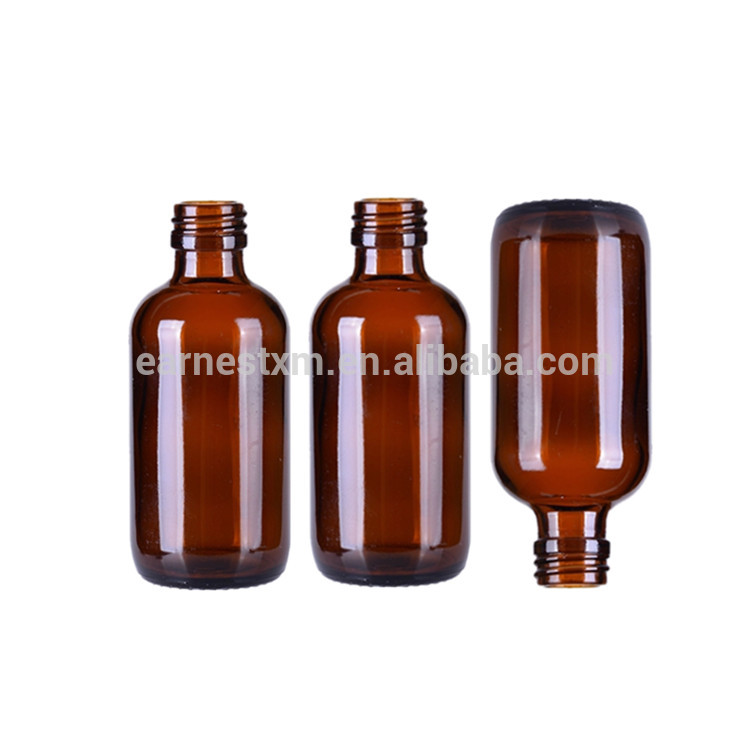 15ml 30ml 60ml 120ml 250ml 500ml 1000ml amber boston round glass bottle