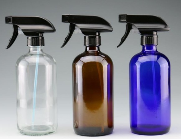 15ml 30ml 60ml 120ml 250ml 500ml empty amber blue Boston glass perfume spray bottle with refillable atomizer