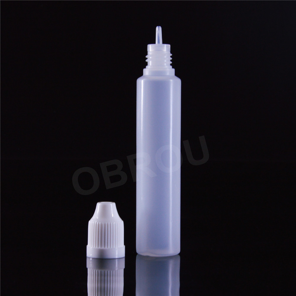 15ml 30ml PE flat plastic eye drop bottles with child safe lock squeeze dropper bottle wholesale
