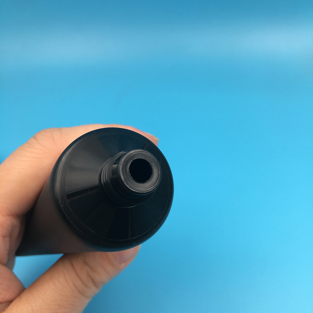 15ml 30ml black cosmetic soft tube face wash cream lotion squeeze tube bottle container butter cream packaging plastic soft tube