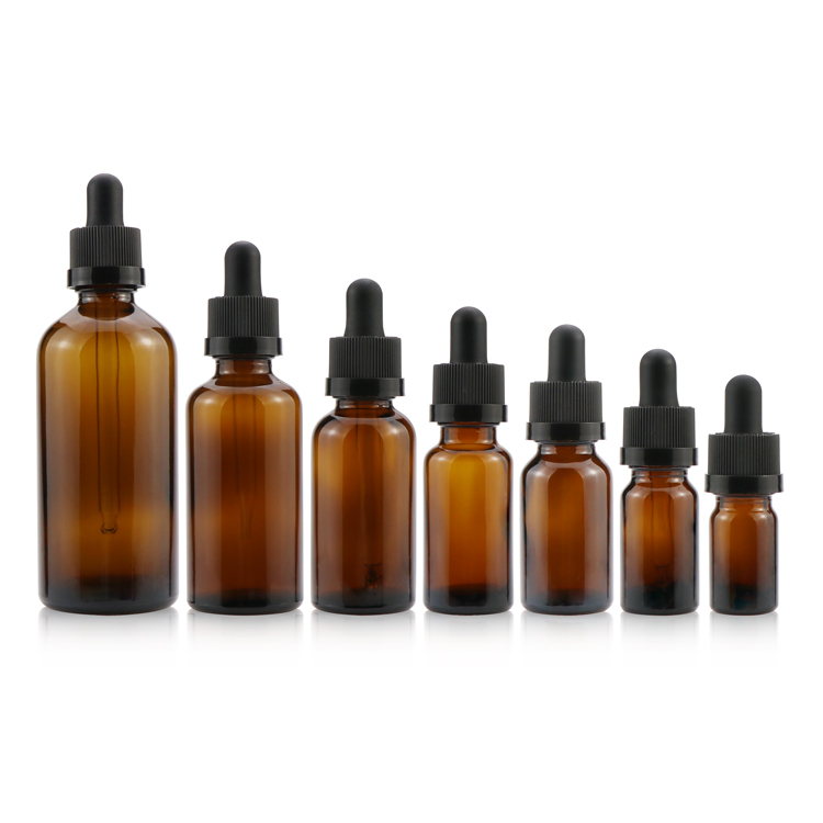 15ml 30ml glass dropper bottle for skin care with childproof cap