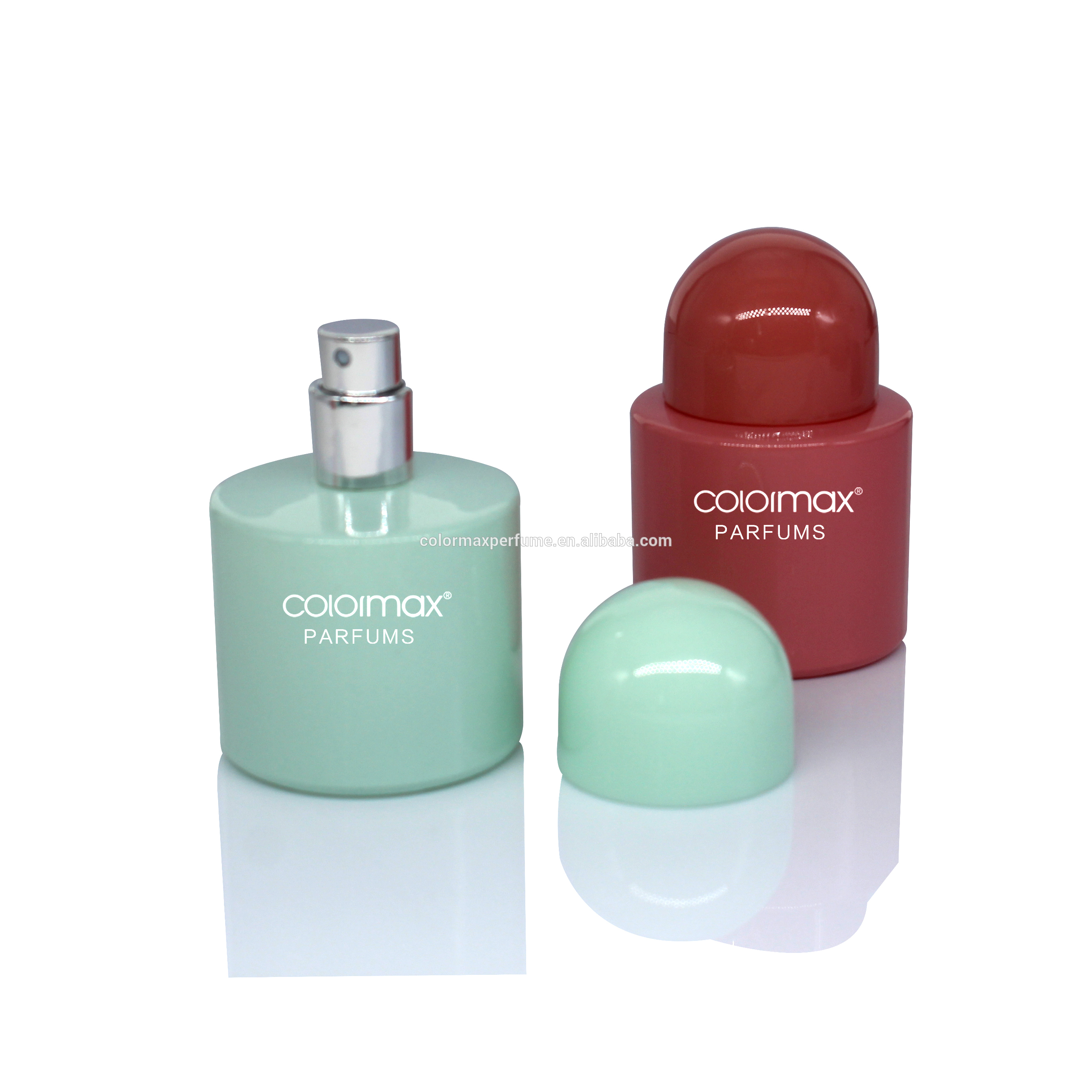 15ml 30ml wholesale colour glass perfume bottle with spray cap