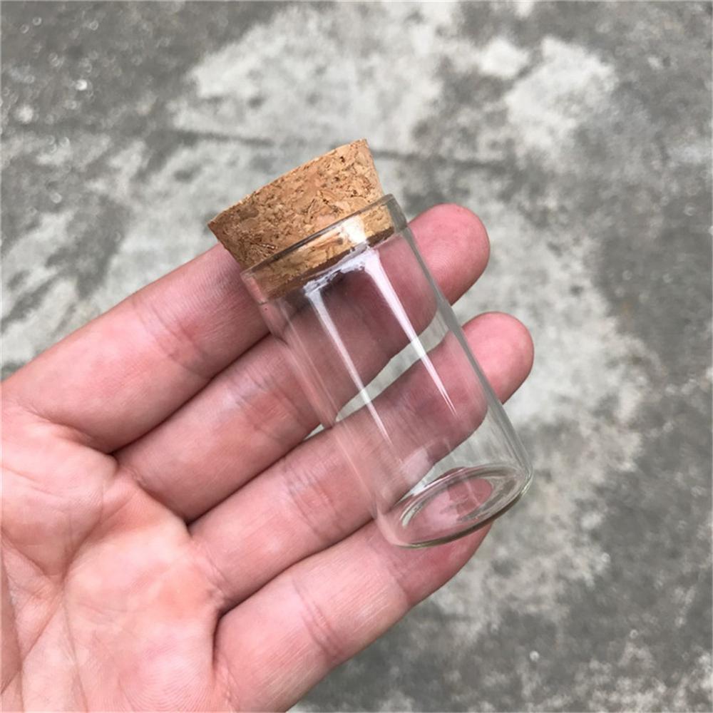 15ml Clear Boston Round Glass Bottle 15ml Liquid Small Schering Glass Bottles with Cork for Sale custom Made Bottle Wholesale