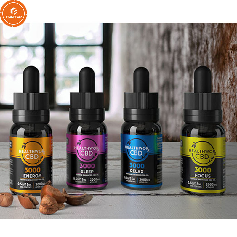 15ml Dropper Bottle Small E Liquid Vape CBD Oil Bottle