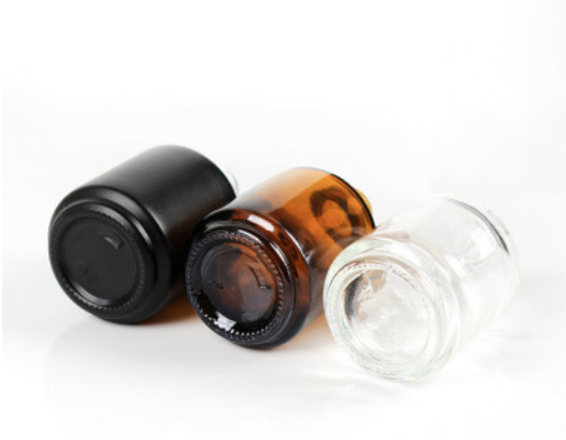 15ml Empty fancy custom uv gel square glass nail polish bottle with cap and brush