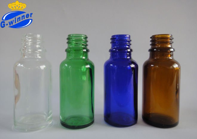 15ml Glass cosmetic dropper bottle for essential oil with dropper cap