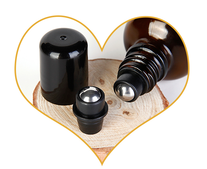 15ml Glass cosmetic dropper bottle for essential oil with dropper cap