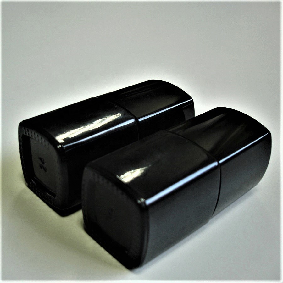 15ml High Quality Black Square Glass Empty Gel Nail Polish Bottle