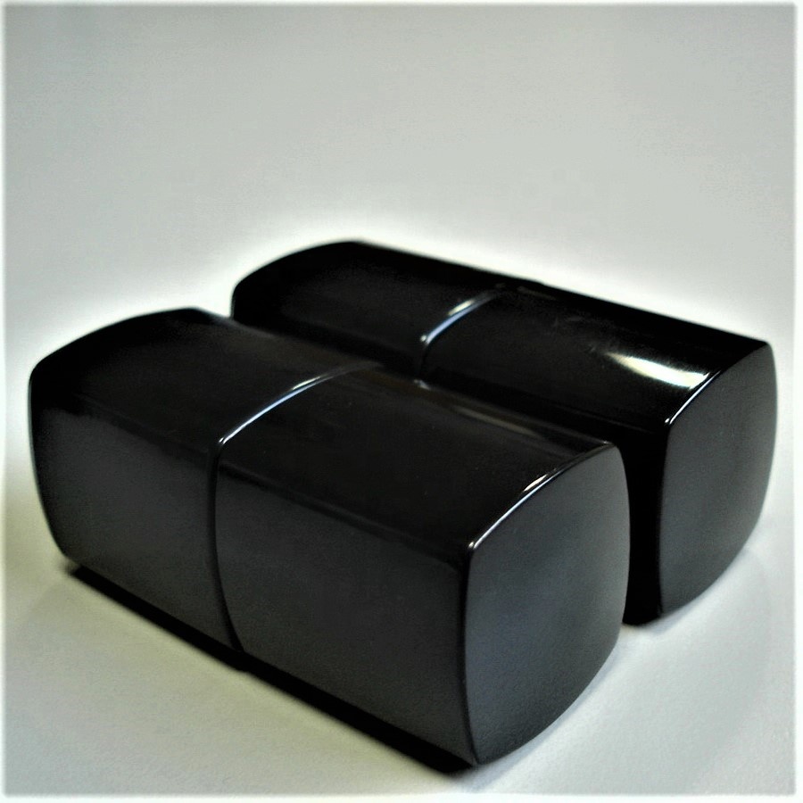 15ml High Quality Black Square Glass Empty Gel Nail Polish Bottle