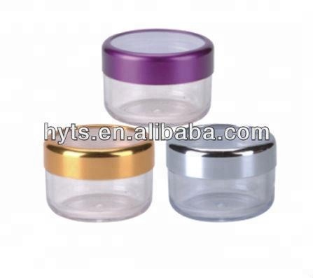 15ml High Quality Glass Cosmetic Jar With Aluminum Cap For Cream