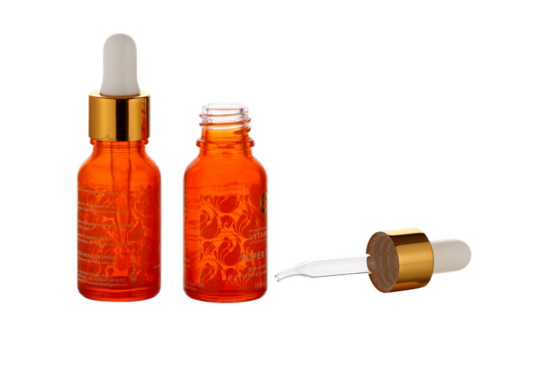 15ml Pearlized Opal Dropper Glass Bottle Vial for Perfume Essential Oil Anti-itch Liquid Embrocation DM18-2560