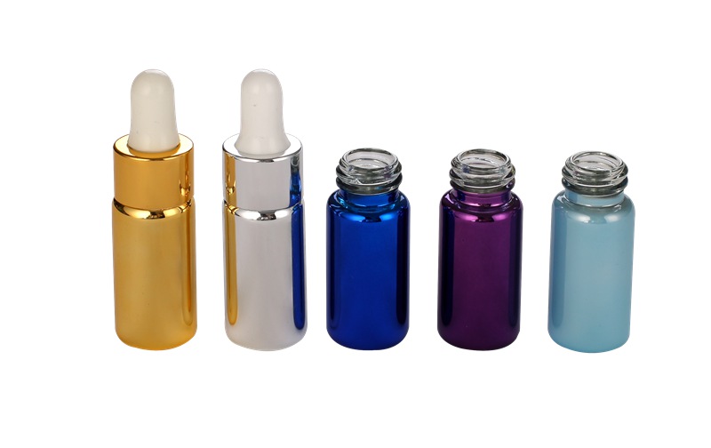 15ml Pearlized Opal Dropper Glass Bottle Vial for Perfume Essential Oil Anti-itch Liquid Embrocation DM18-2560