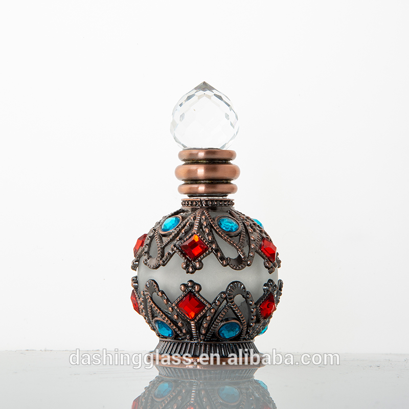 15ml Refillable Arabic Oil Perfume Bottles Botol Parfum Perfume Oil Bottles dubai Oil Perfume Oud Glass Bottles